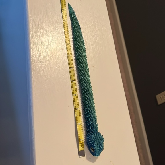 3D Printed Snake, All Parts Movable - Picture 8 of 9